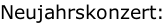 Neujahrskonzert:
