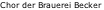 Chor der Brauerei Becker